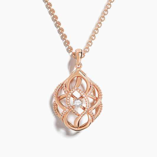 Eden's Embrace Necklace - Moissanite - Serene Western