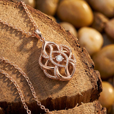 Eden's Embrace Halsband - Moissanit