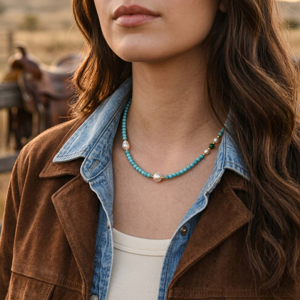 Eldorado Azure Necklace - Serene Western