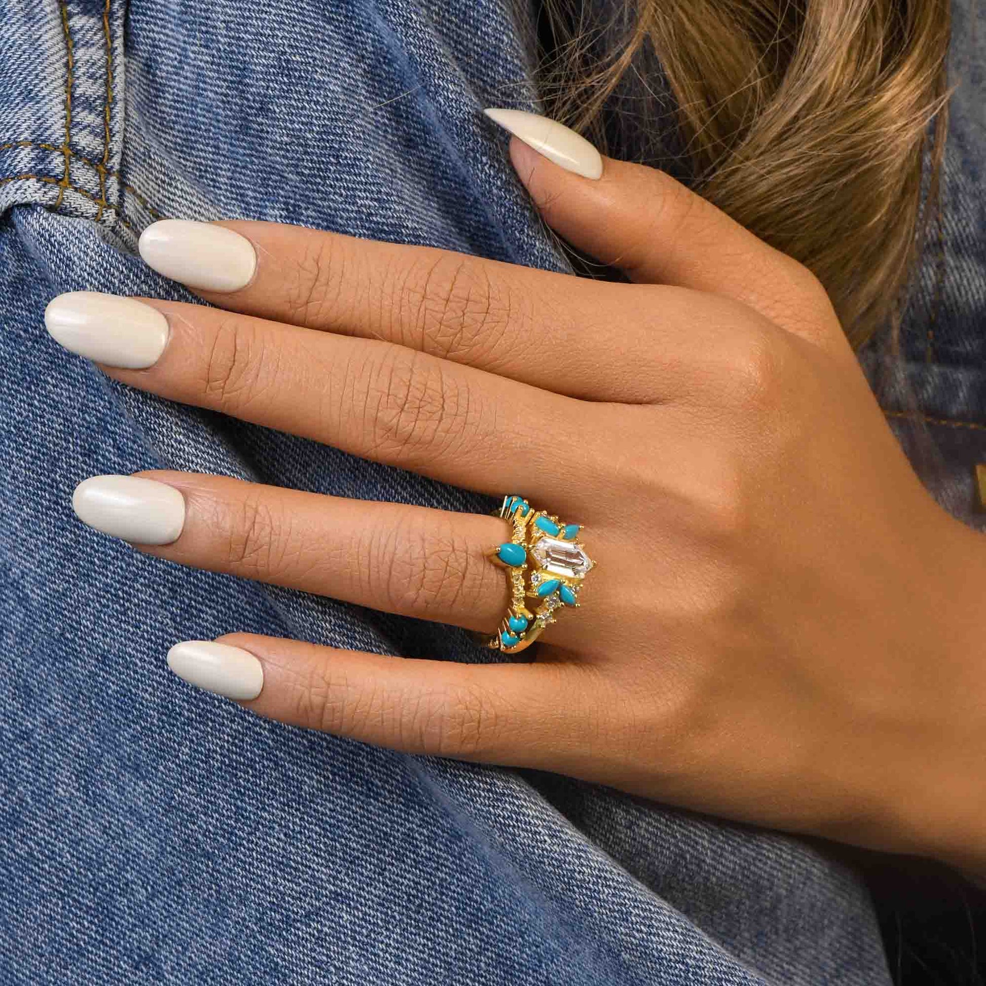 Elysian Starlight Ring - Serene Western