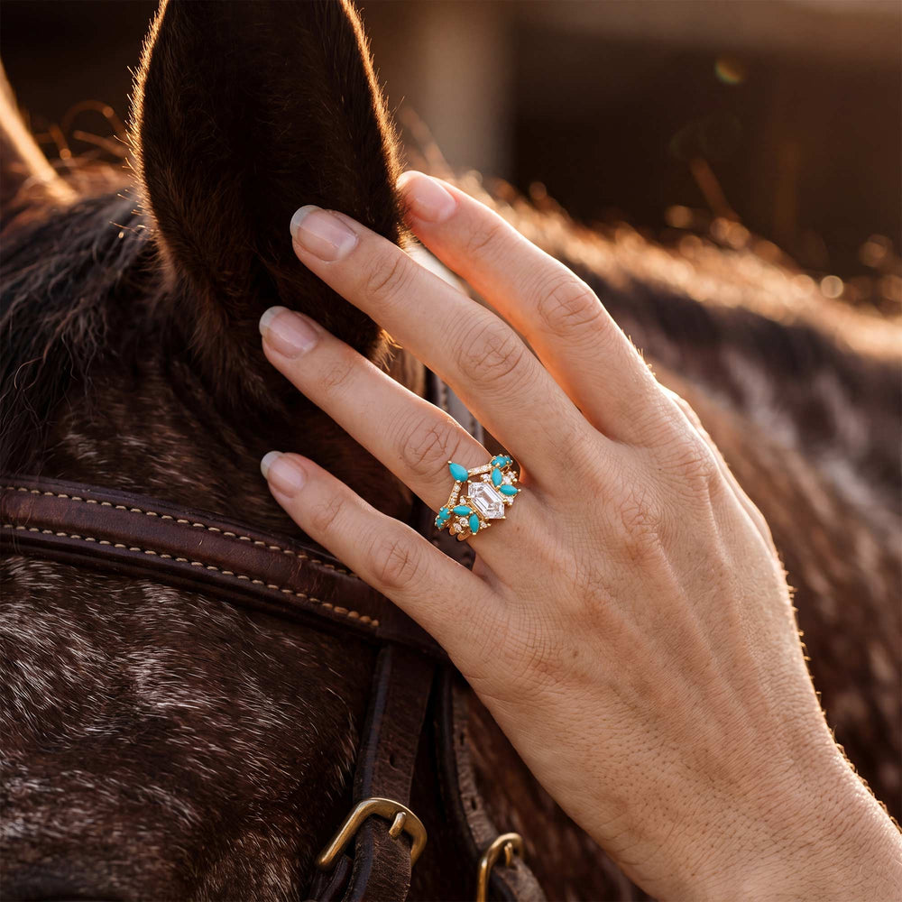 Elysian Starlight Ring - Serene Western