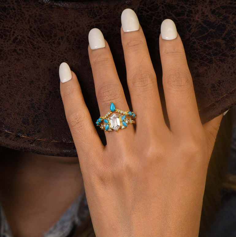 Elysian Starlight Ring - Serene Western