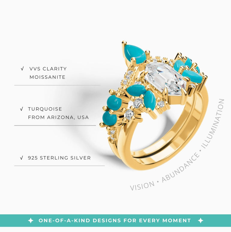 Elysian Starlight Ring - Serene Western