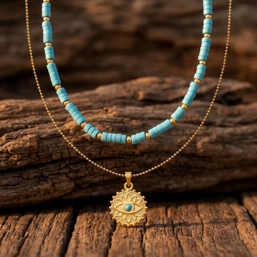 Emblem's Eye Necklace - Serene Western