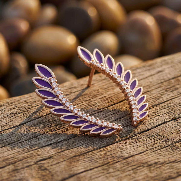 Eternal Spring Earrings - Purple