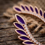 Eternal Spring Earrings - Purple - Serene Western thumbnail