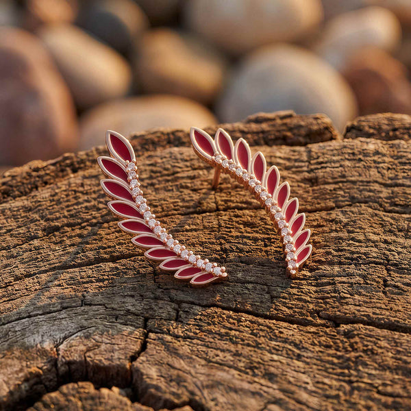 Eternal Spring Earrings - Red