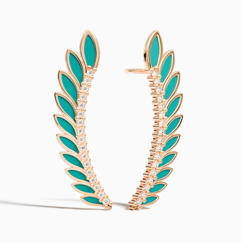 Eternal Spring Earrings - Turquoise - Serene Western