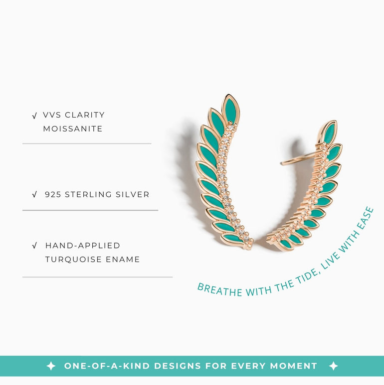 Eternal Spring Earrings - Turquoise - Serene Western