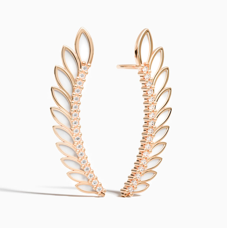 Eternal Spring Earrings - White - Serene Western