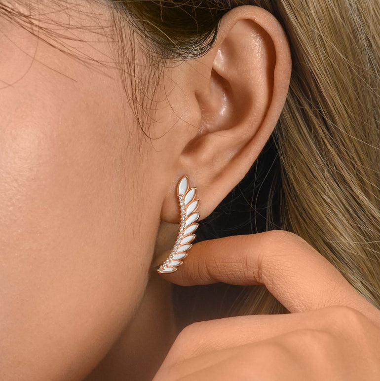 Eternal Spring Earrings - White - Serene Western