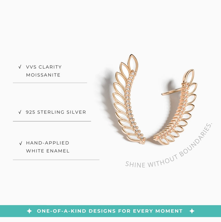 Eternal Spring Earrings - White - Serene Western