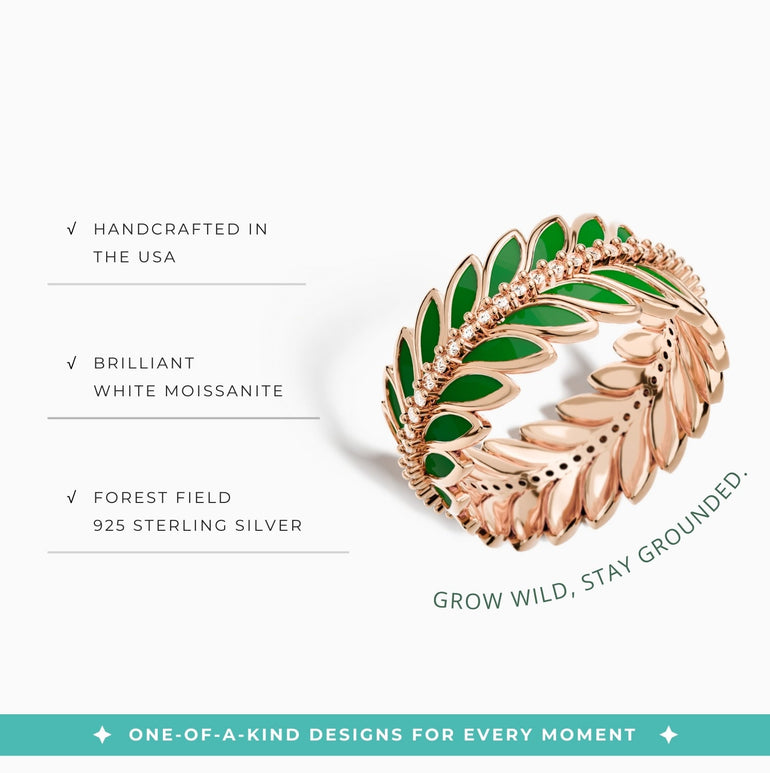 Eternal Spring Ring - Green - Serene Western
