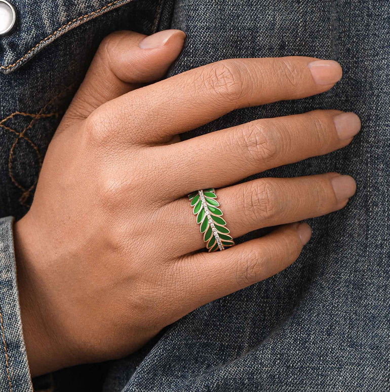 Eternal Spring Ring - Green - Serene Western