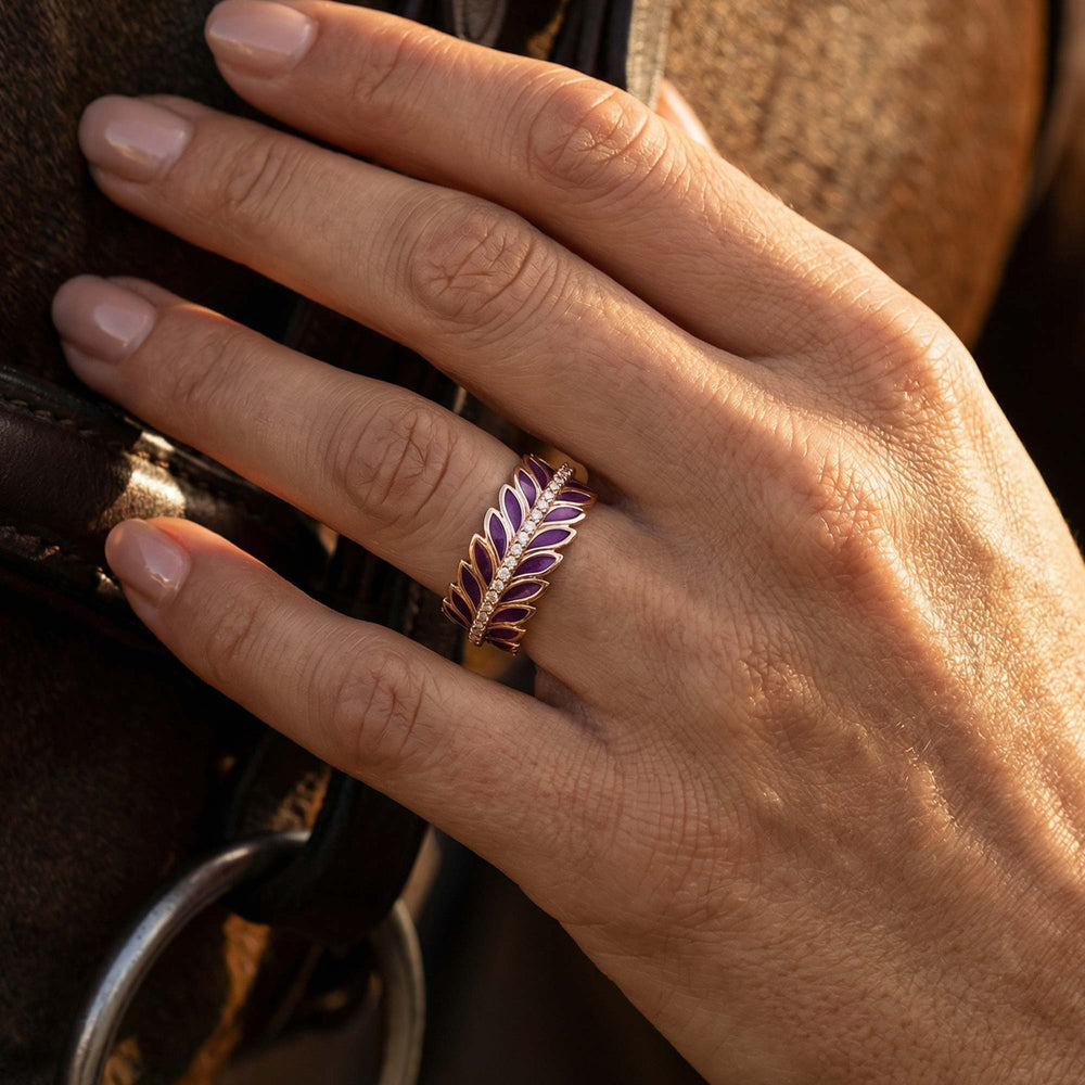 Eternal Spring Ring - Purple - Serene Western