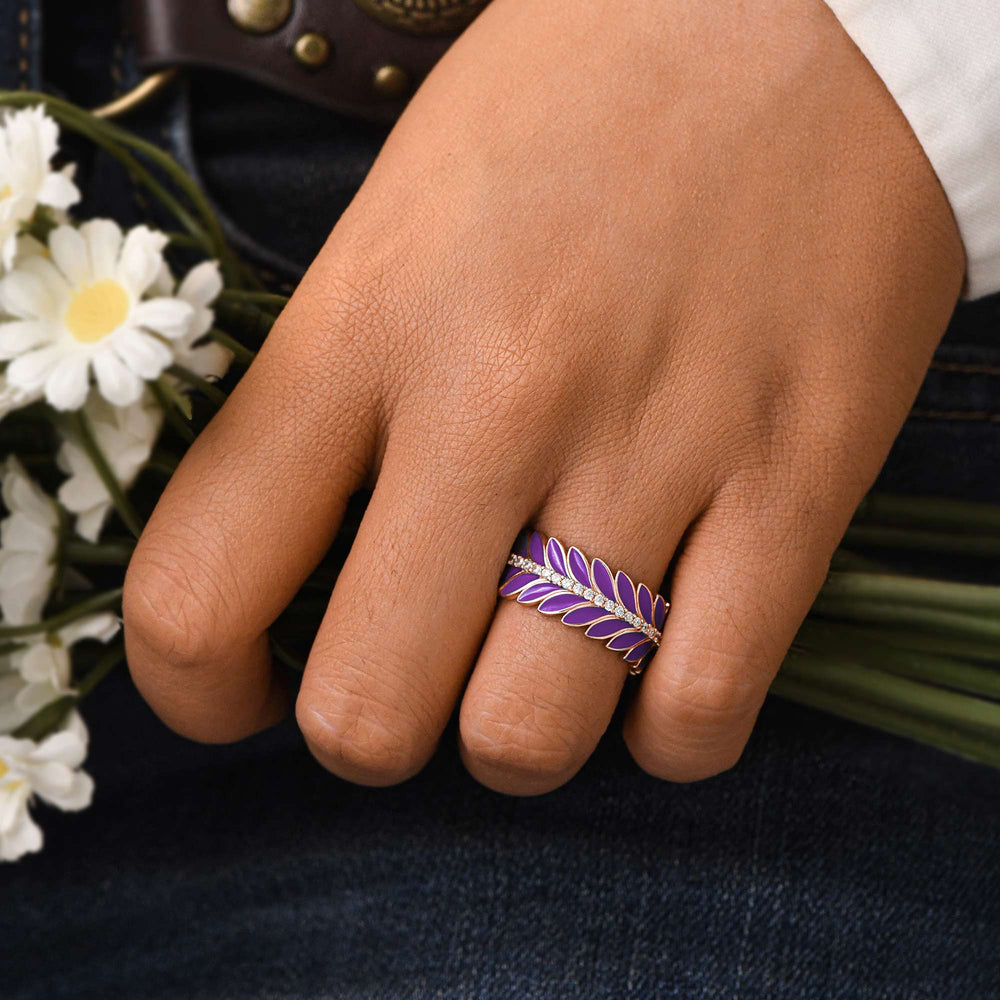 Eternal Spring Ring - Purple - Serene Western