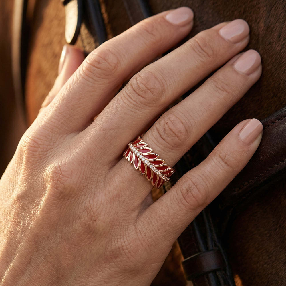 Eternal Spring Ring - Red - Serene Western