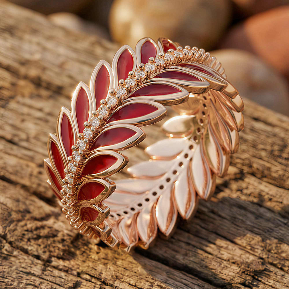 Eternal Spring Ring - Red - Serene Western