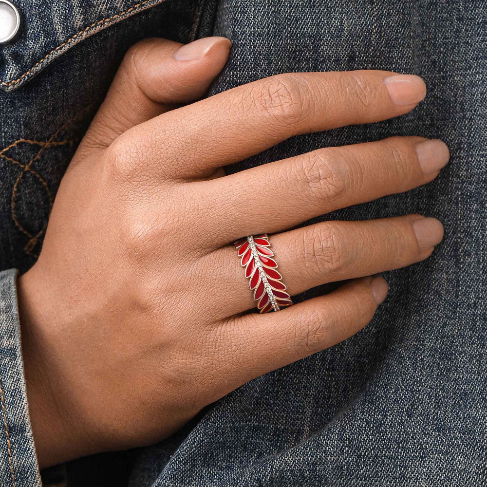 Eternal Spring Ring - Red - Serene Western