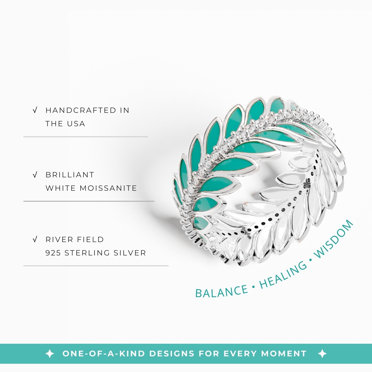 Eternal Spring Ring - Silver - Serene Western