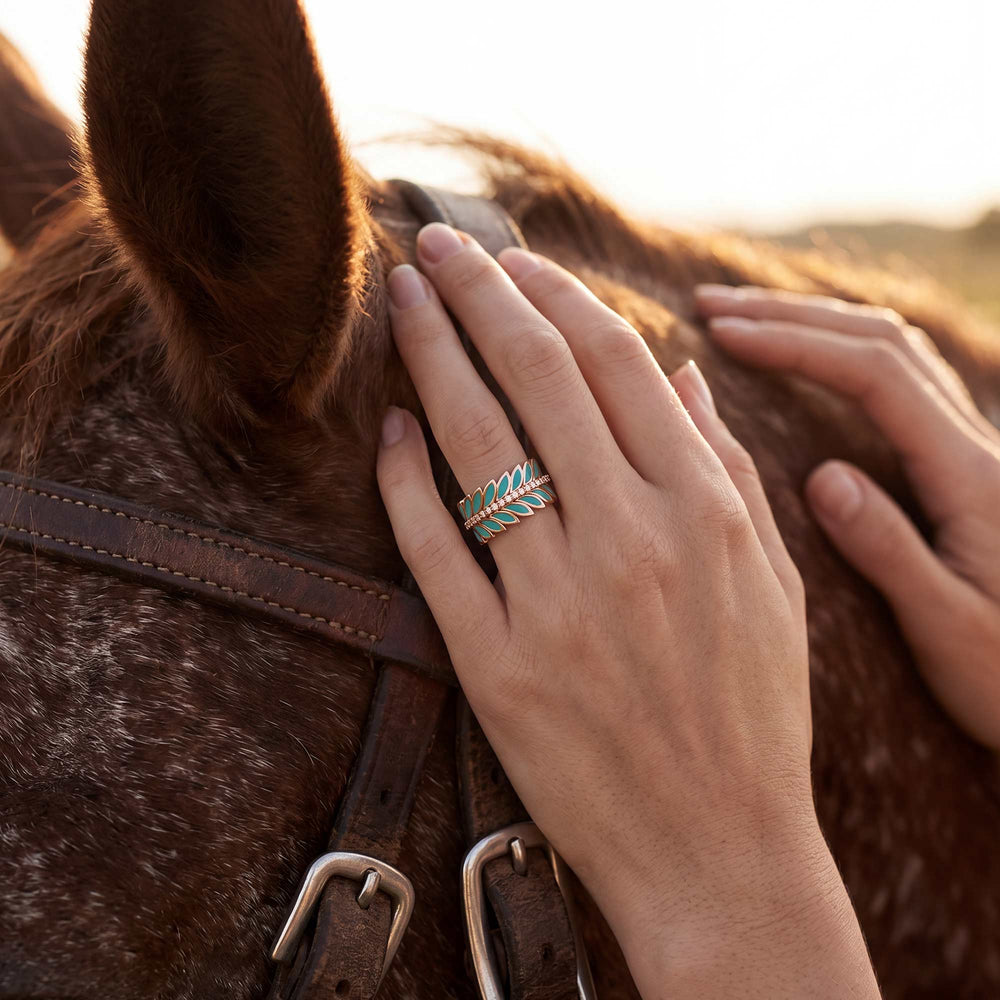 Eternal Spring Ring - Turquoise - Serene Western