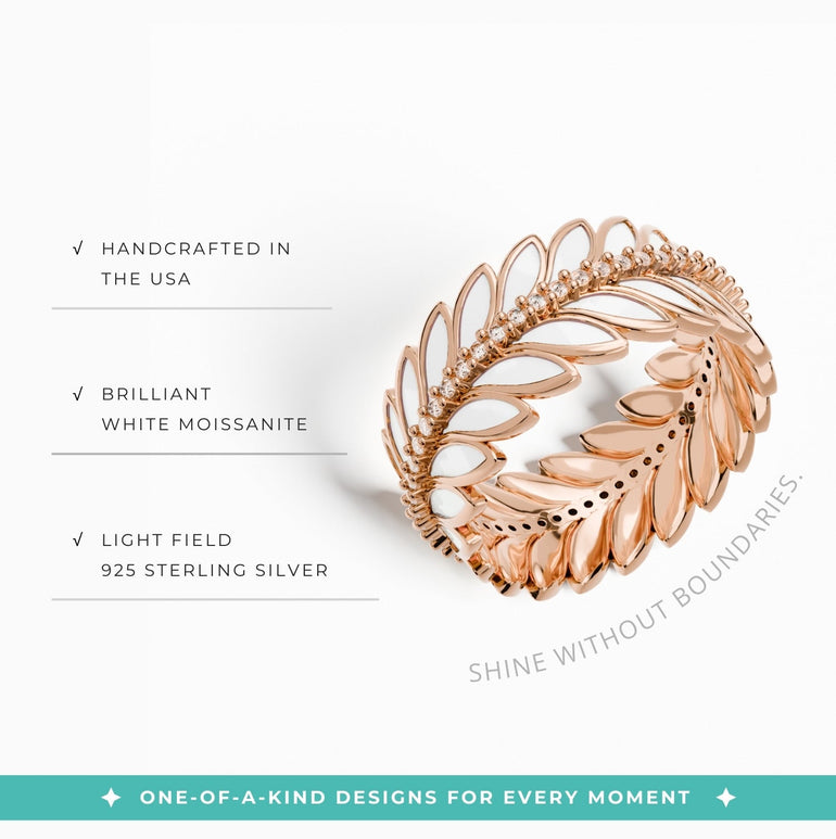 Eternal Spring Ring - White - Serene Western
