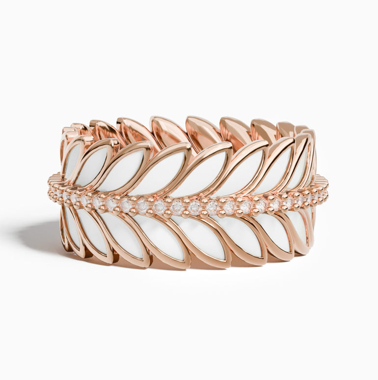 Eternal Spring Ring - White - Serene Western