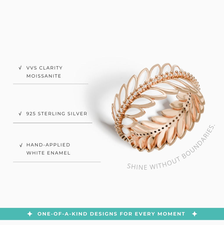 Eternal Spring Ring - White - Serene Western