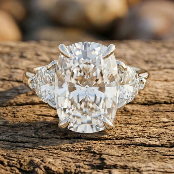 Ethereal Glacier Ring - Moissanite