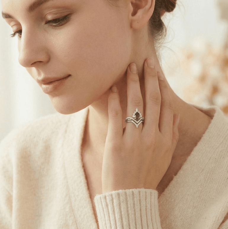 Evergreen Crown Ring - Serene Western