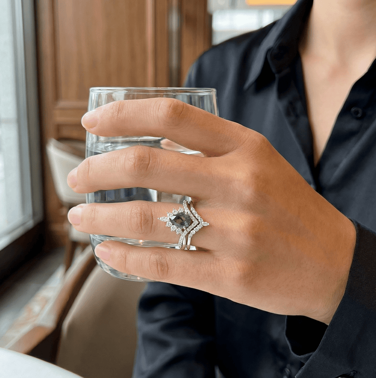 Evergreen Crown Ring - Serene Western