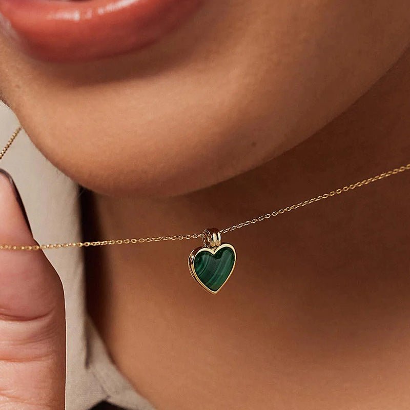 Evergreen Heart Necklace - Serene Western