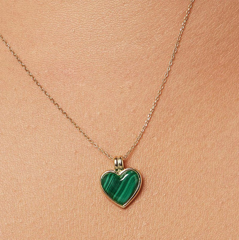 Evergreen Heart Necklace - Serene Western