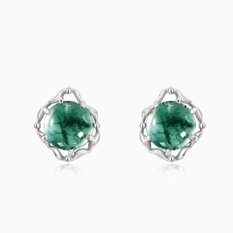 Evergreen Wreath Earrings - Serene Western