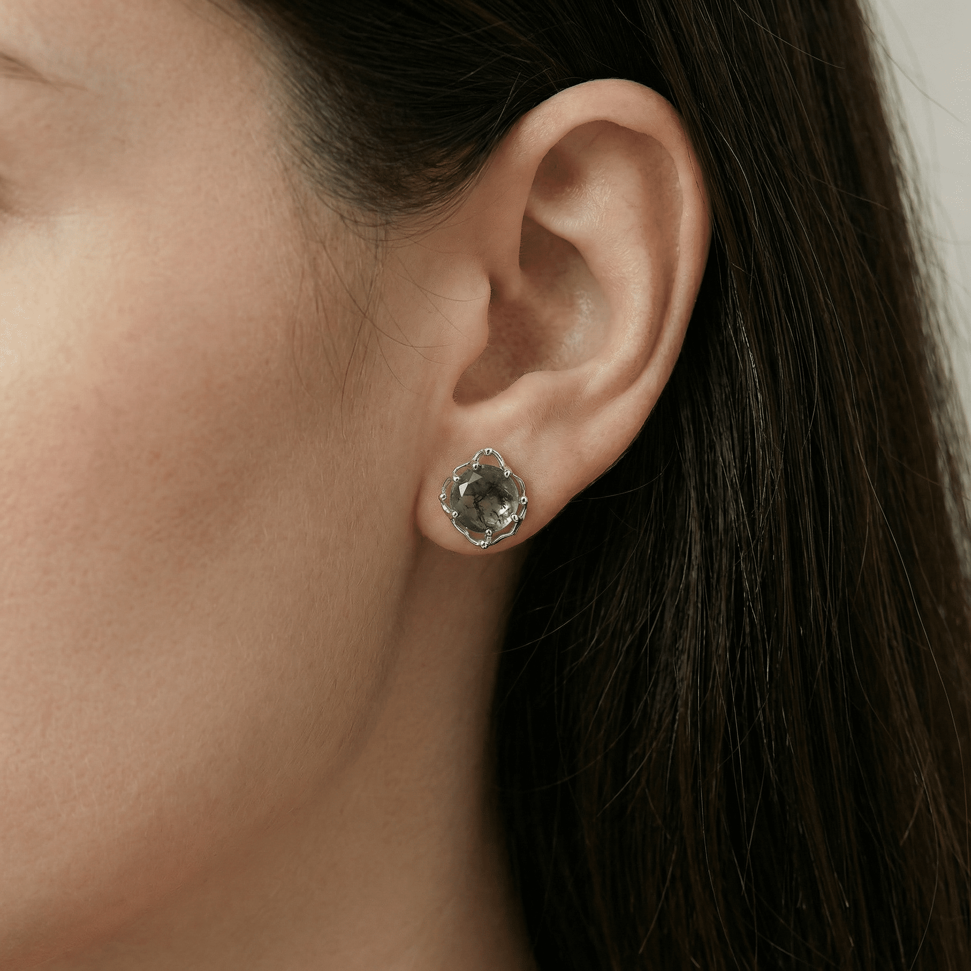 Evergreen Wreath Earrings - Serene Western