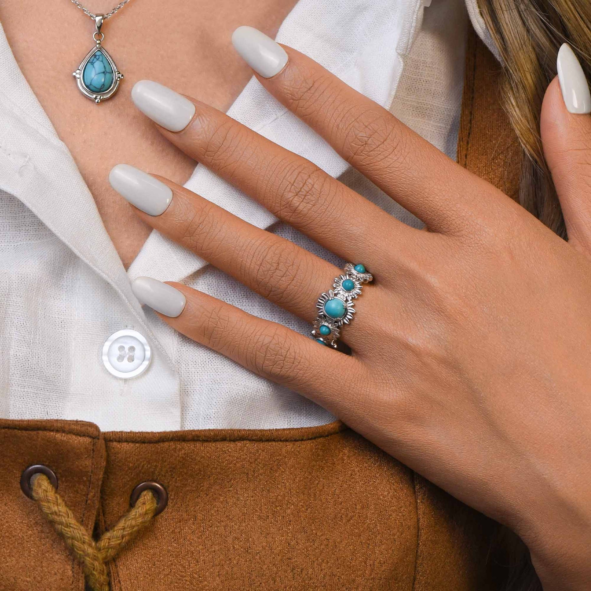 Fierce Blossom Ring - Serene Western