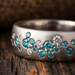 Fjord Spark Ring - Akvamarin - Rolig Western thumbnail