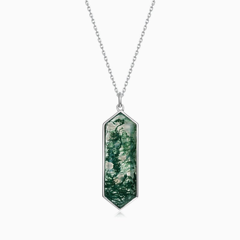 Forest Obelisk Necklace - Serene Western