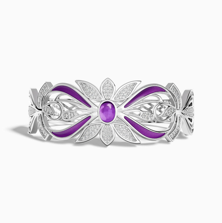 Frontier Whirlwind Bracelet - Amethyst - Serene Western
