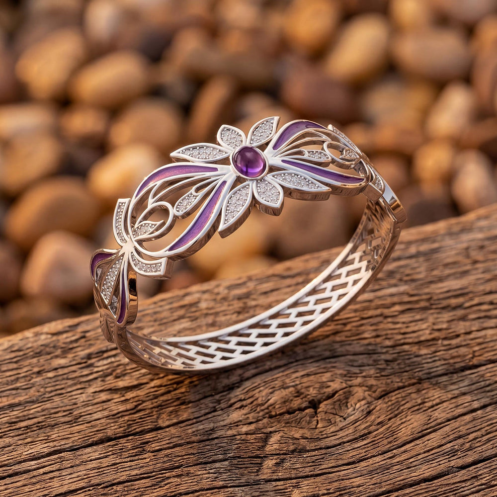 Frontier Whirlwind Bracelet - Amethyst - Serene Western