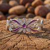 Frontier Whirlwind Bracelet - Amethyst