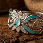 Frontier Whirlwind Bracelet - Aquamarine - Serene Western thumbnail