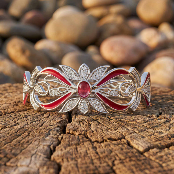 Frontier Whirlwind Bracelet - Ruby