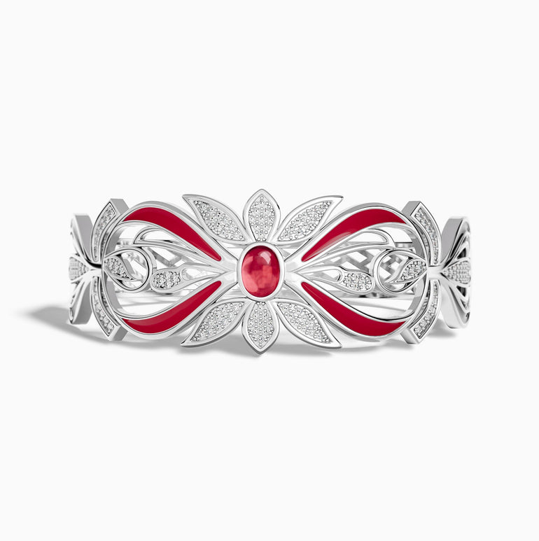 Frontier Whirlwind Bracelet - Ruby - Serene Western