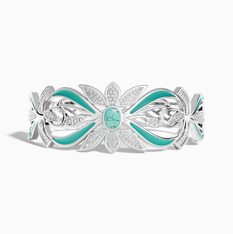 Frontier Whirlwind Bracelet - Turquoise - Serene Western