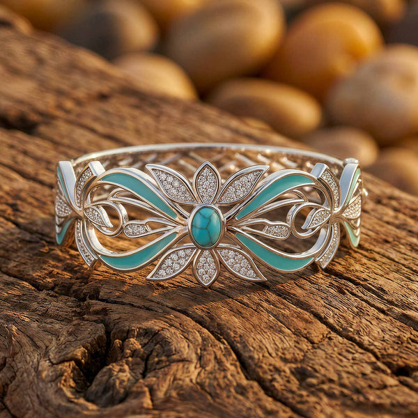 Frontier Whirlwind Bracelet - Turquoise