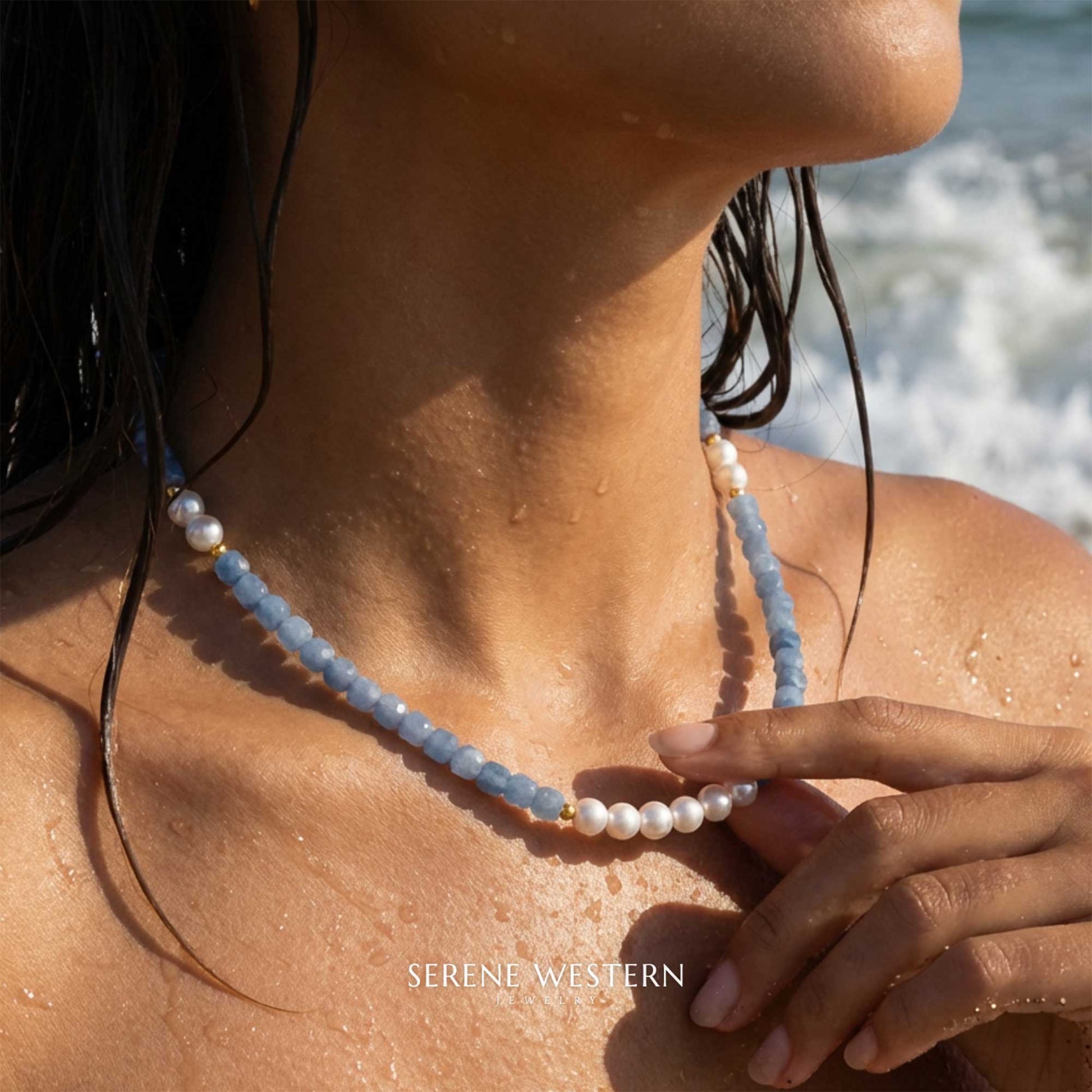 Frozen Dew Necklace - Serene Western