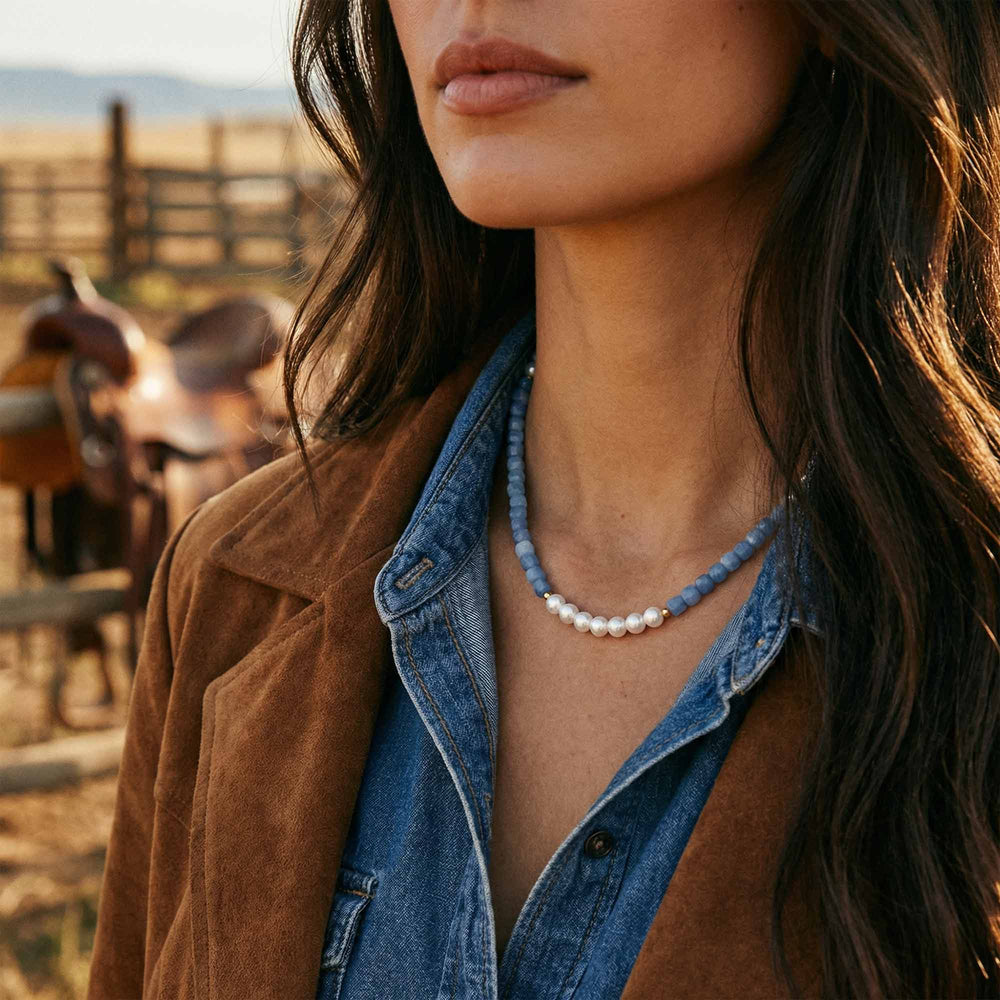 Frozen Dew Necklace - Serene Western