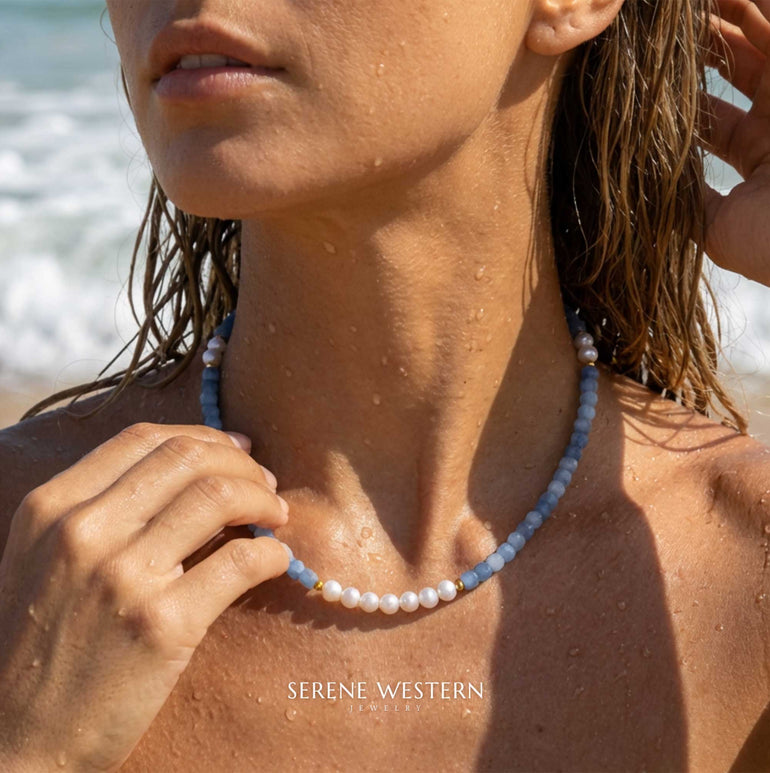 Frozen Dew Necklace - Serene Western