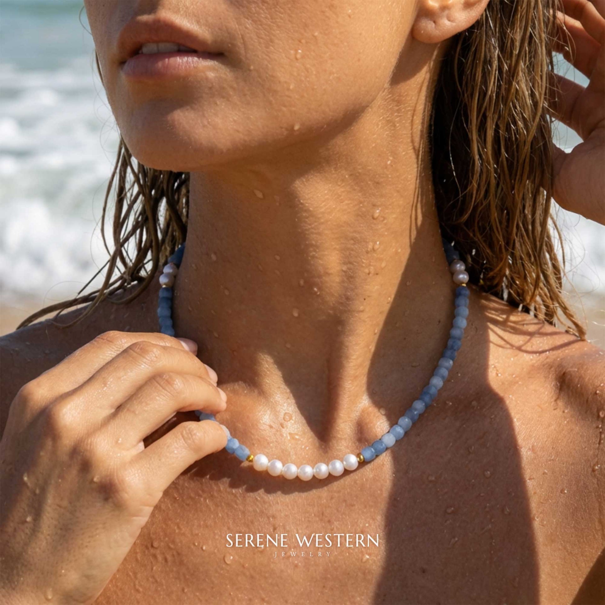 Frozen Dew Necklace - Serene Western